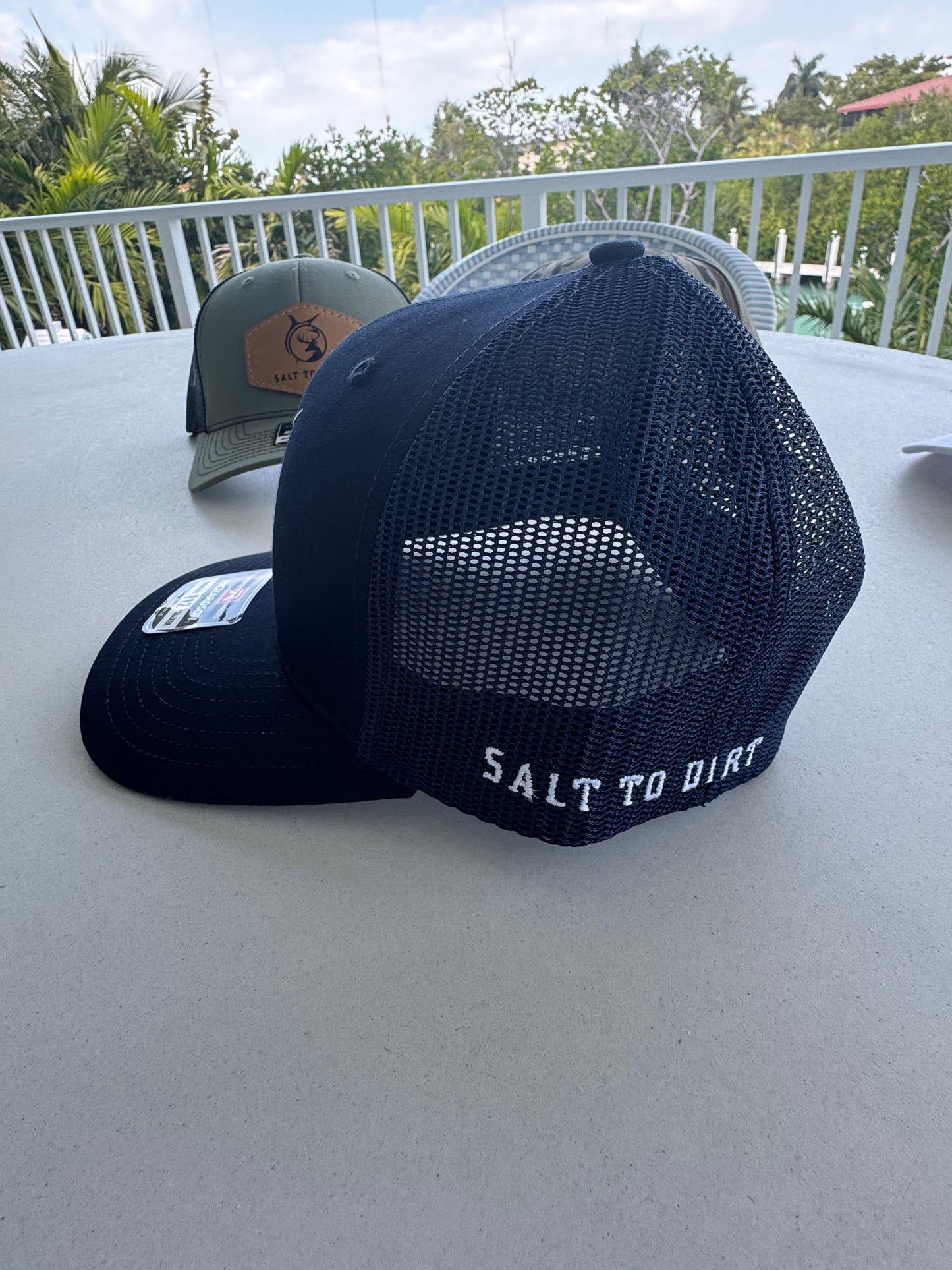 Richardson Hat - Navy with White Logo